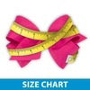 Wee Ones French Satin Girls Hair Bow (Knot Wrap) King and Medium - Persnickety Shop