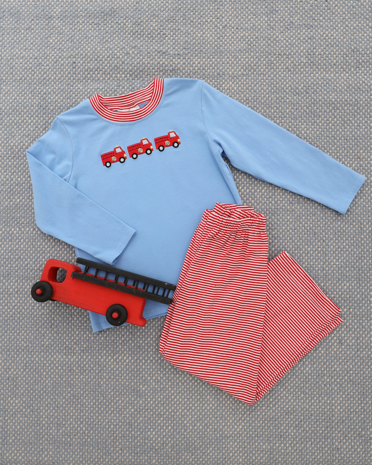 PRE-ORDER | Sound the Siren Pant Set Jellybean by Smock Candy - Persnickety Shop