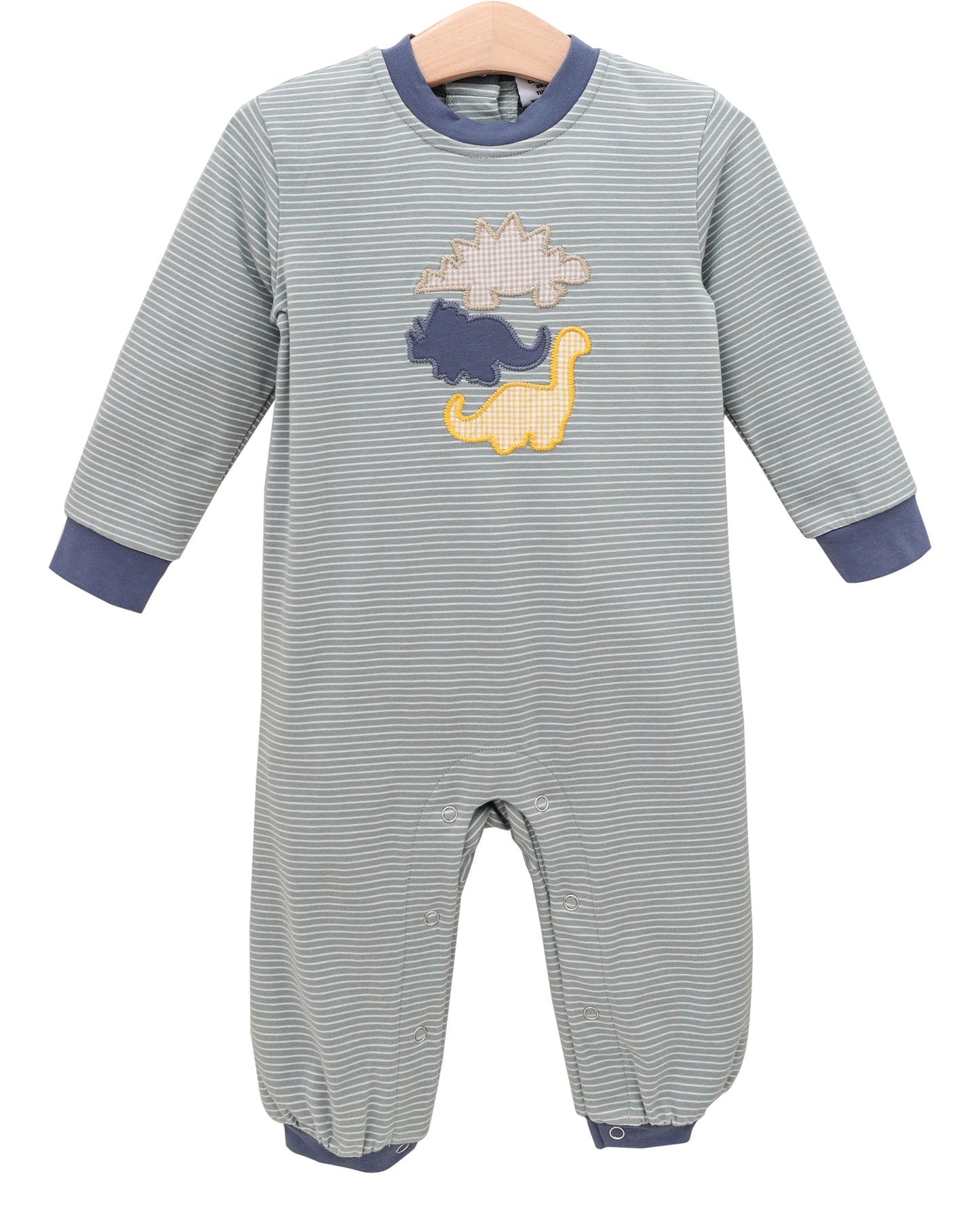 PRE-ORDER | Fall Fossils Romper Jellybean by Smock Candy - Persnickety Shop