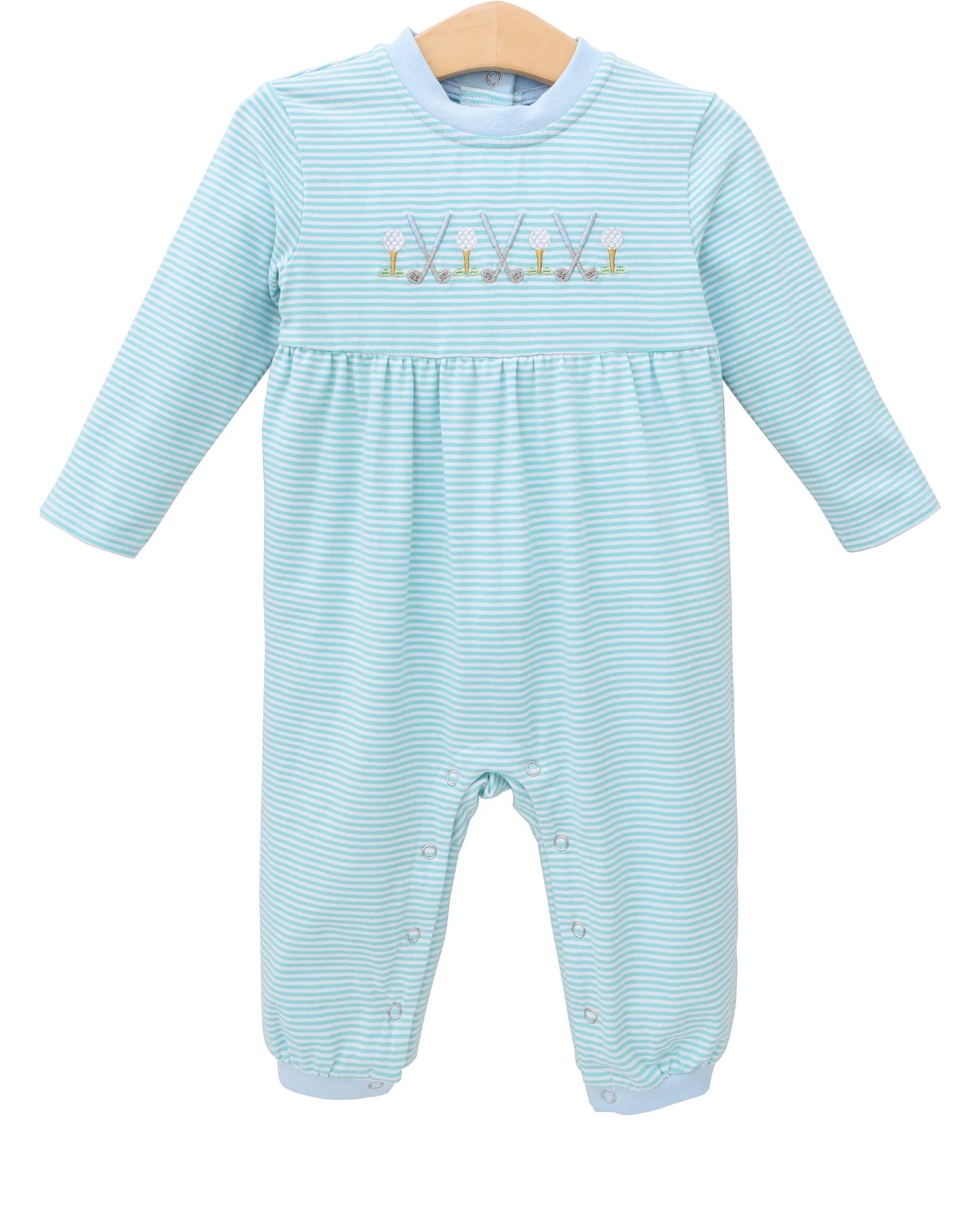 PRE-ORDER | Tee Time Romper Jellybean by Smock Candy - Persnickety Shop