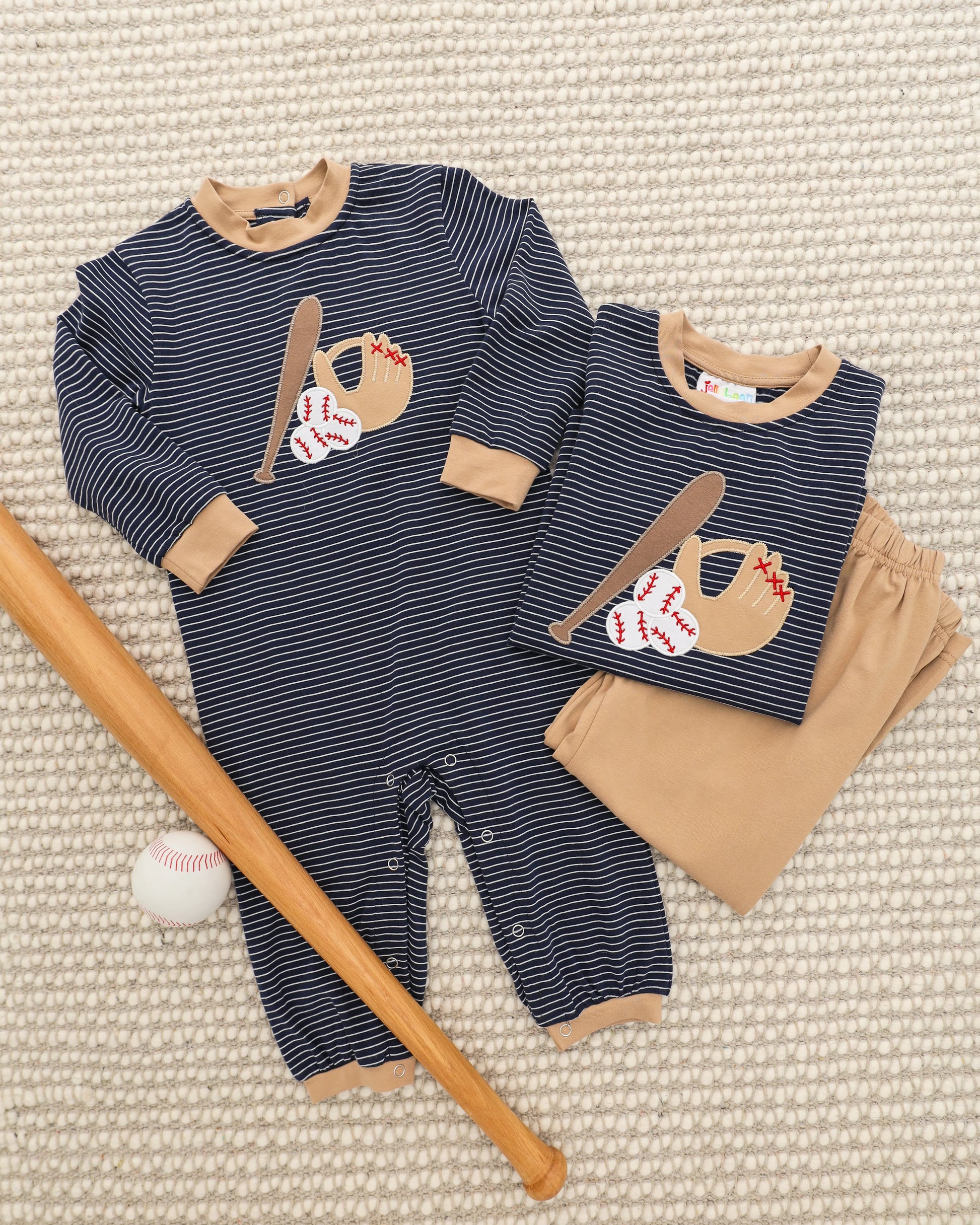 PRE-ORDER | Fall Ball Romper Jellybean by Smock Candy - Persnickety Shop