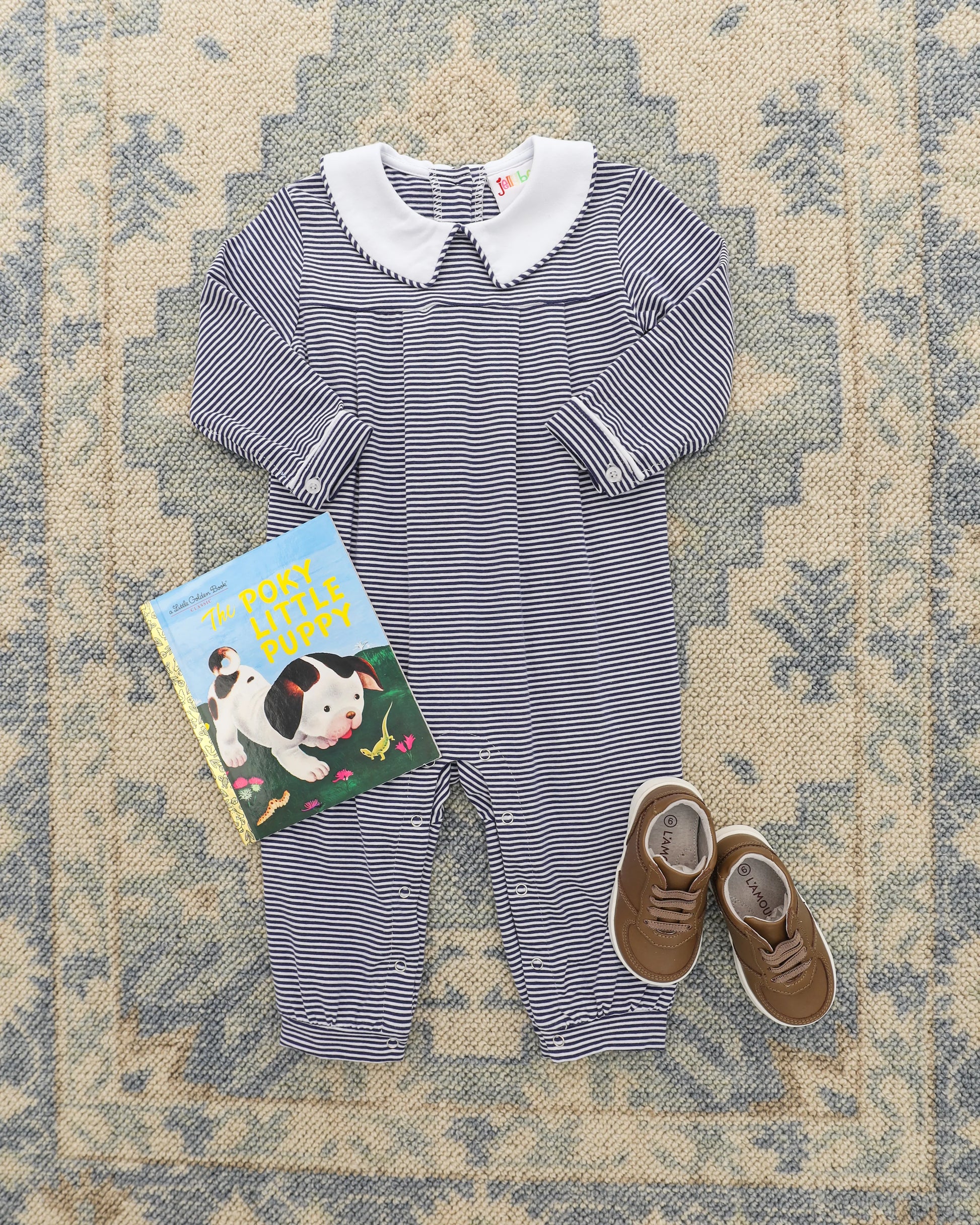 PRE-ORDER | Henry Romper Jellybean by Smock Candy - Persnickety Shop