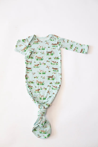 Goosies- Knotted Gown - DELTA DOGD-0-3M