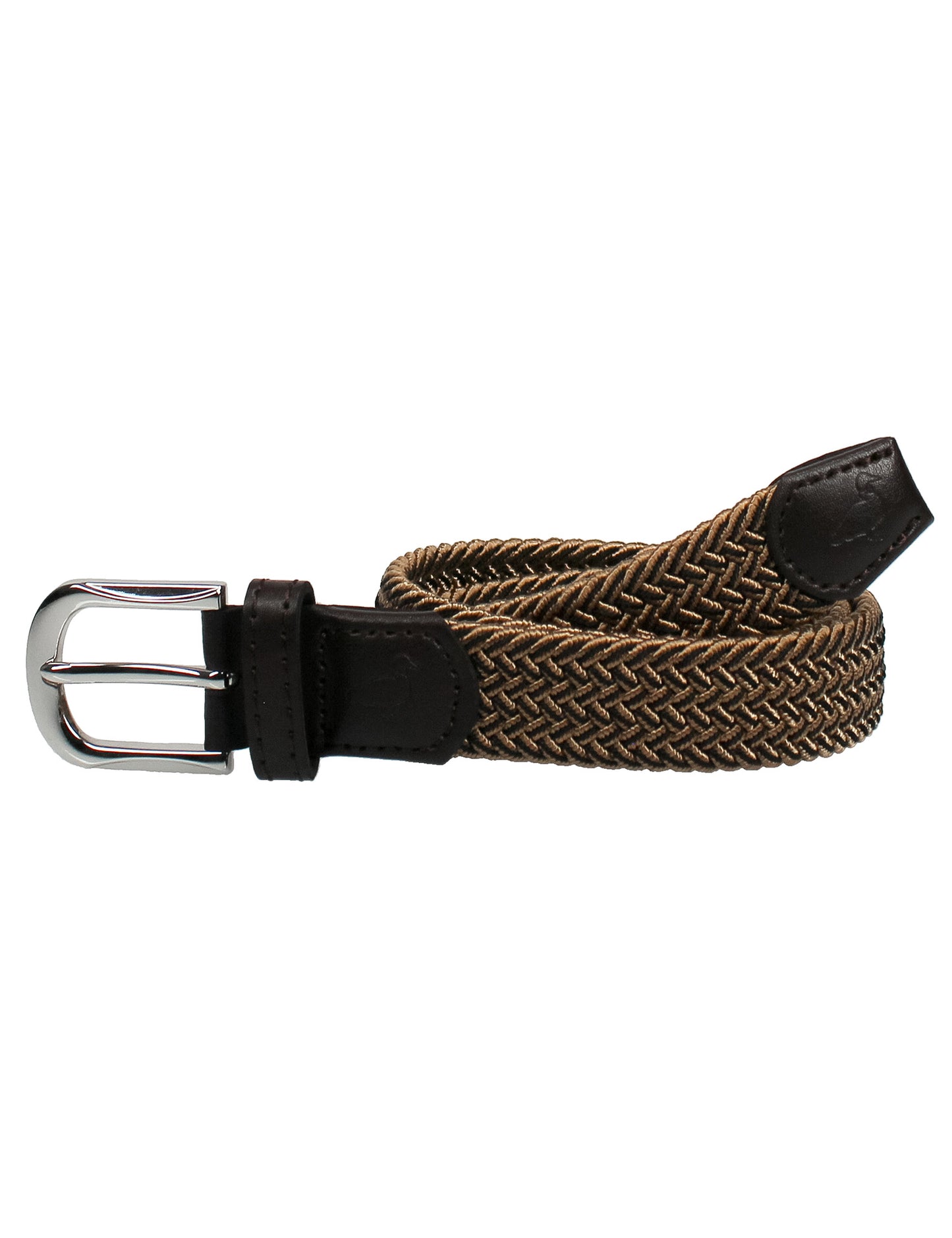 PROPERLY TIED Boys Country Club Stretch Belt SADDLE