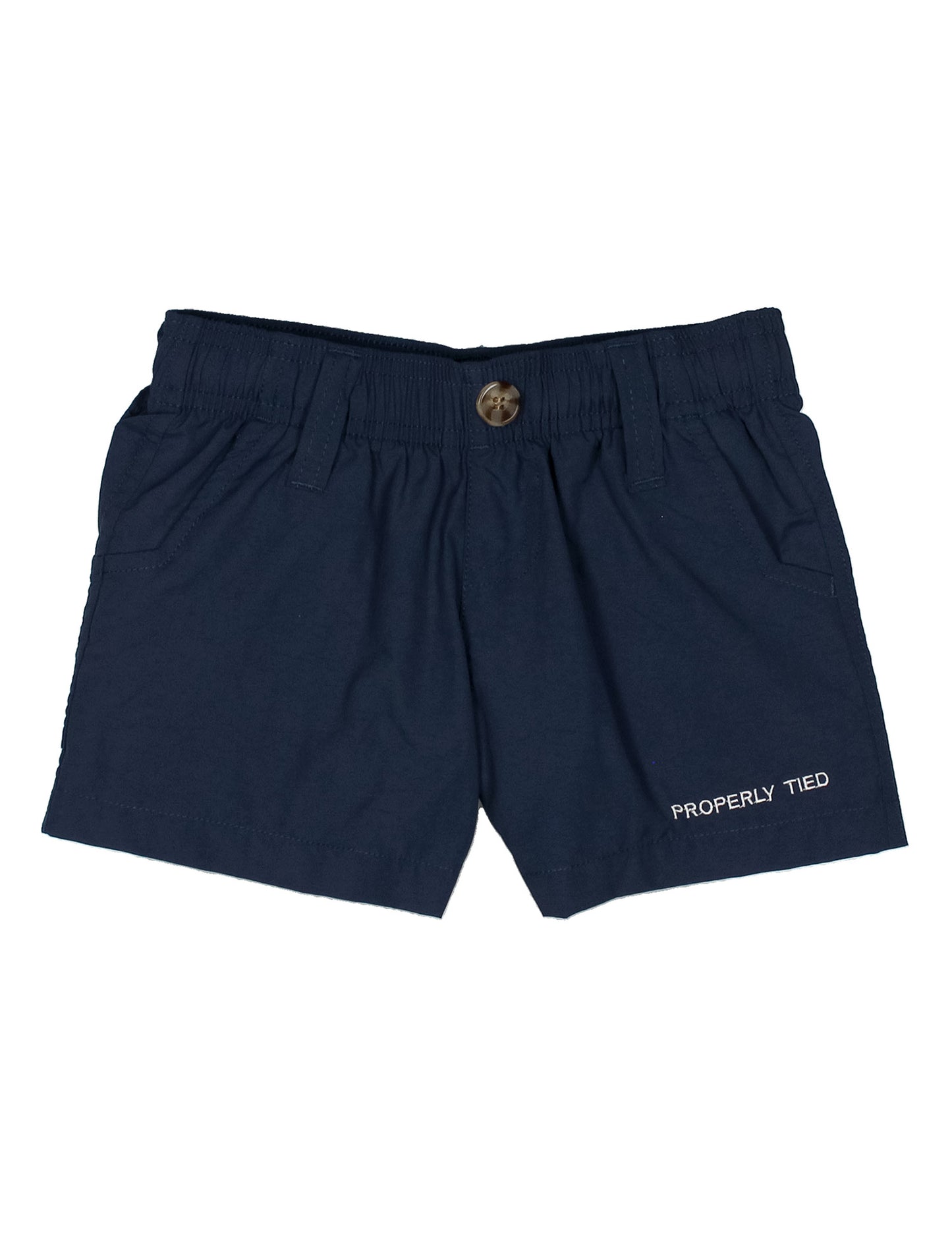 Properly Tied Boys Mallard Short River Blue