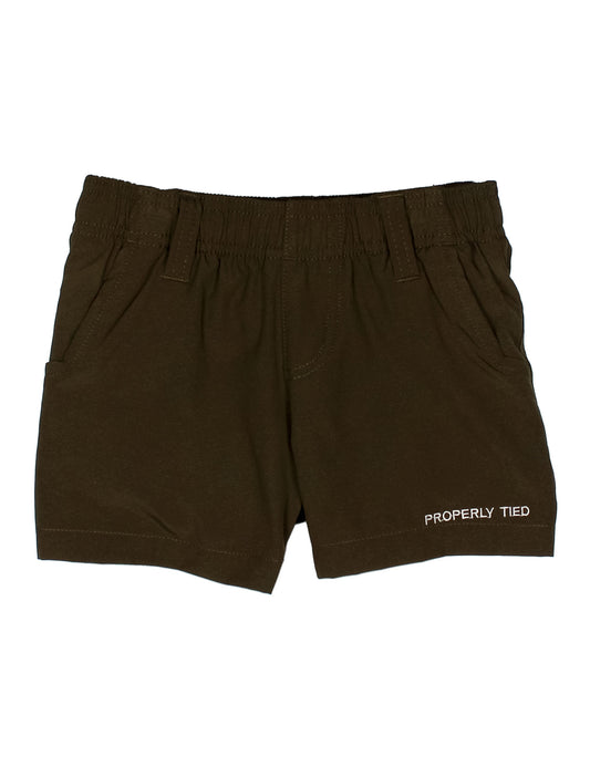 *PRE ORDER* Properly Tied Boys Pintail Short Olive