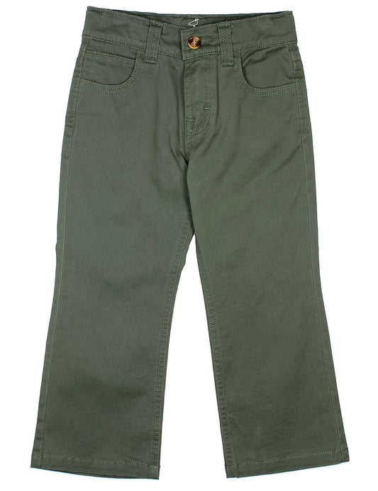 Properly Tied Boys Harvest Work Pant - Olive