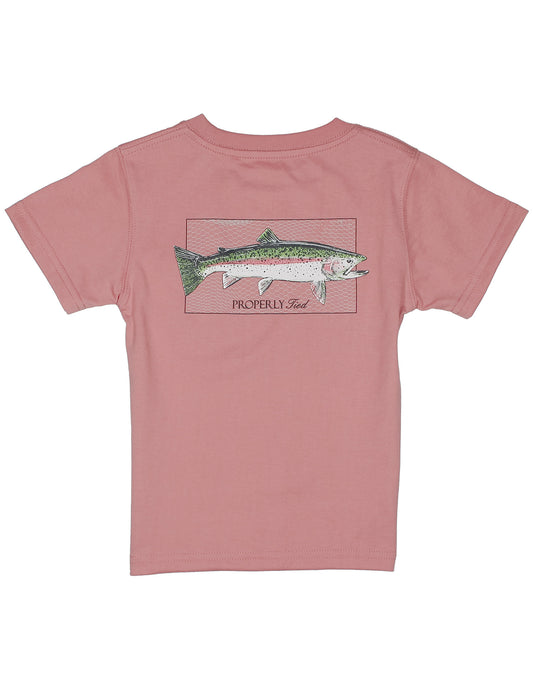 Properly Tied Boys Rainbow Trout SS