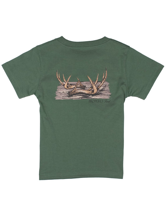 Properly Tied Boys Shed SS Fern Green