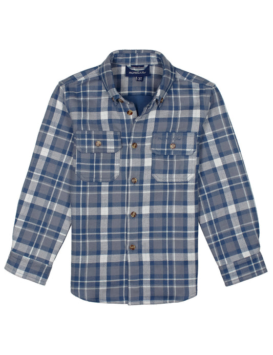 Properly Tied Boys Farrier Shirt Jacket - Northwind