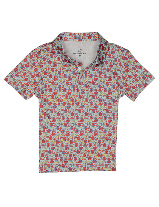 Properly Tied Boys Inlet Polo Classroom - Persnickety Shop