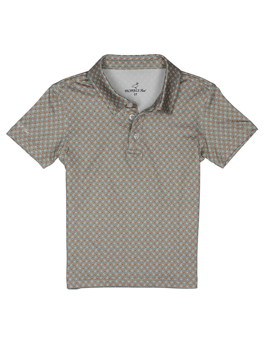 *PRE ORDER* Properly Tied Boys Inlet Polo Touchdown