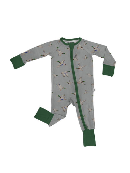 GOOSIES Convertible Zip Pajamas - MALLARDS