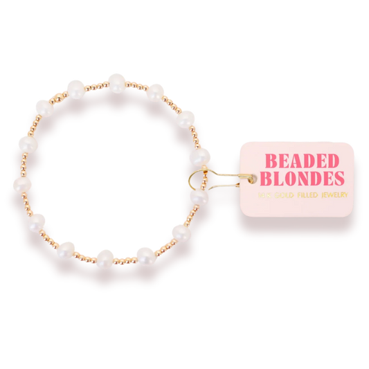 Beaded Blondes Lolo Bracelet 6.75 inch