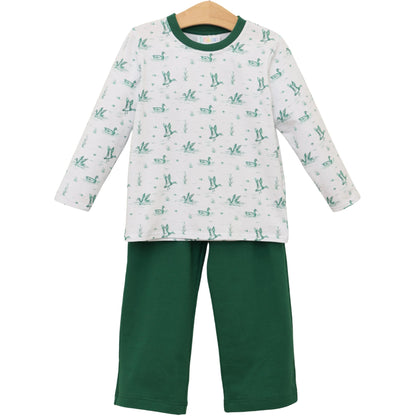 Jellybean by Smock Candy Marsh Mallards Thomas Pants Set