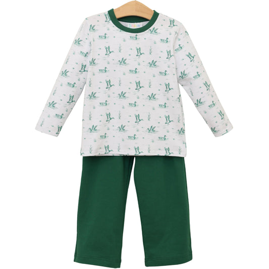 *PRE ORDER* Jellybean by smock candy Marsh Mallards Thomas Pants Set