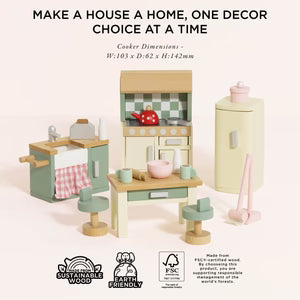 LE TOY VAN Wooden Dolls house Kitchen Furniture - Persnickety Shop