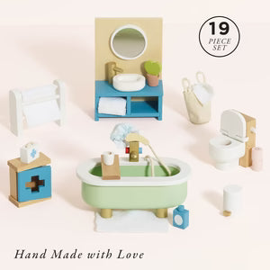LE TOY VAN Wooden Dolls house Bathroom Furniture - Persnickety Shop