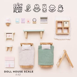 LE TOY VAN Doll House Children's Bedroom - Persnickety Shop