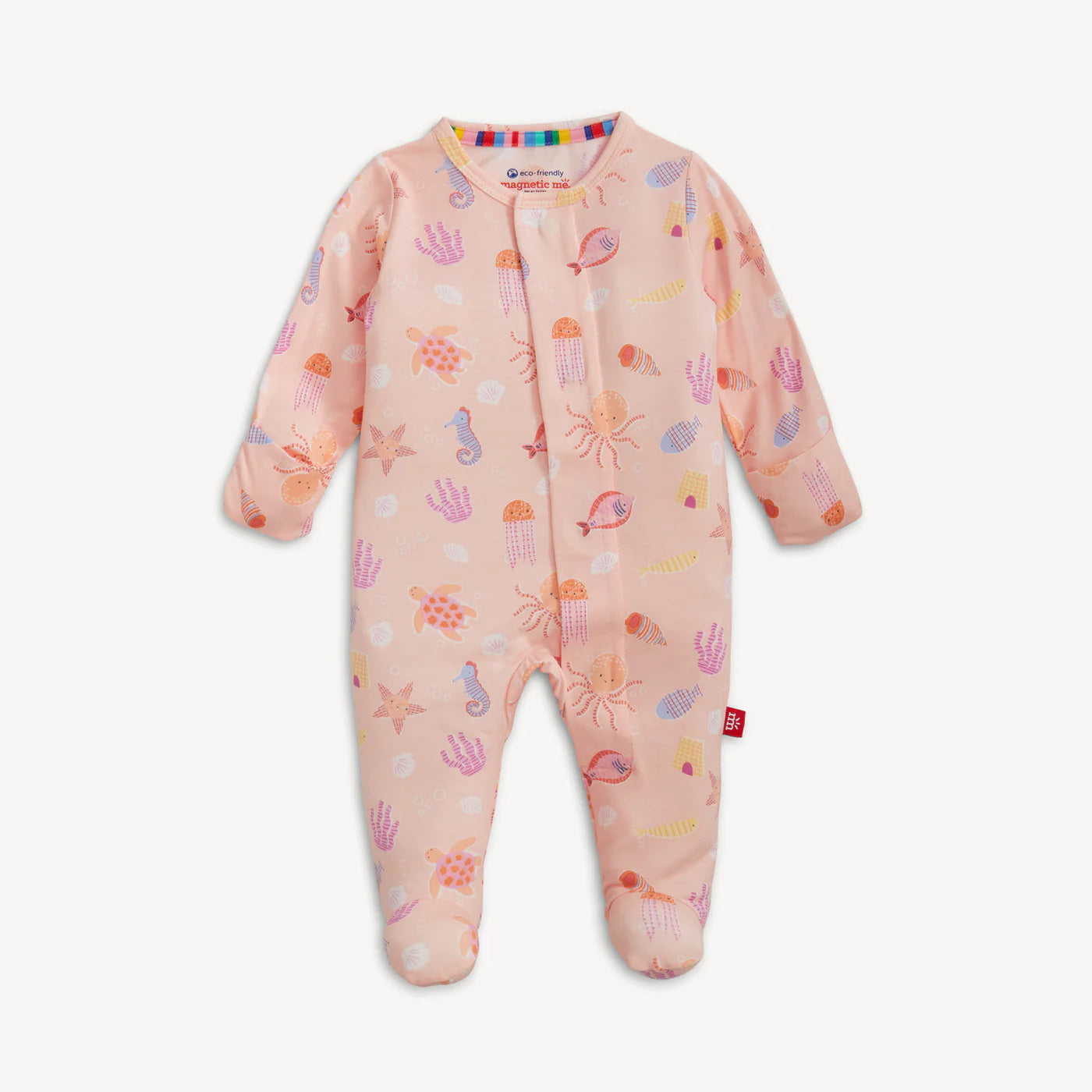 Magnetic Me - Deep Chic Pk Modal Magnetic Footie - Persnickety Shop