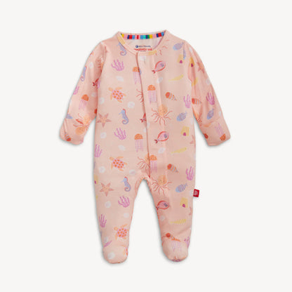 Magnetic Me - Deep Chic Pk Modal Magnetic Footie - Persnickety Shop