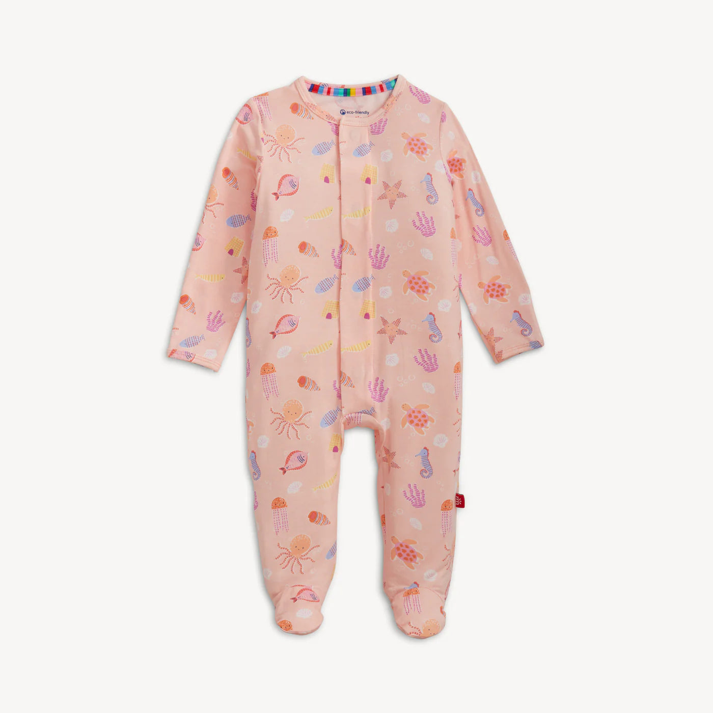 Magnetic Me - Deep Chic Pk Modal Magnetic Footie - Persnickety Shop
