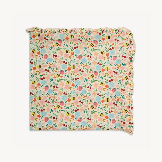 Magnetic Me Honey Blossom Modal Ruffle Baby Blanket - Persnickety Shop