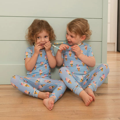 Magnetic Me Melt Gala Modal Magnetic Short Sleeve Long Pant Magnetic PJ set - Persnickety Shop