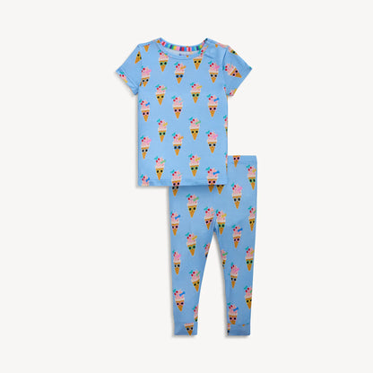 Magnetic Me Melt Gala Modal Magnetic Short Sleeve Long Pant Magnetic PJ set - Persnickety Shop