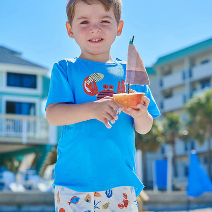 Magnetic Me - Deep Chic Bl Modal Magnetic S/s Short Set - Persnickety Shop