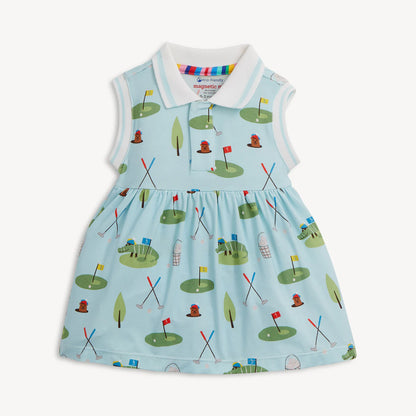 Magnetic Me Gopher It Modal Magnetic Bodysuit Polo Dress - Persnickety Shop