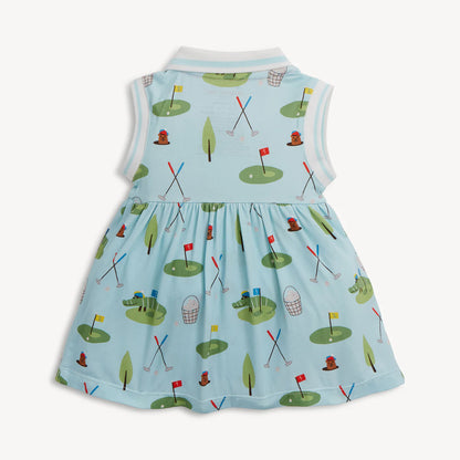 Magnetic Me Gopher It Modal Magnetic Bodysuit Polo Dress - Persnickety Shop