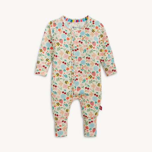 Magnetic Me - Honey Blossom Modal Magnetic Convertible Coverall Ruffle - Persnickety Shop