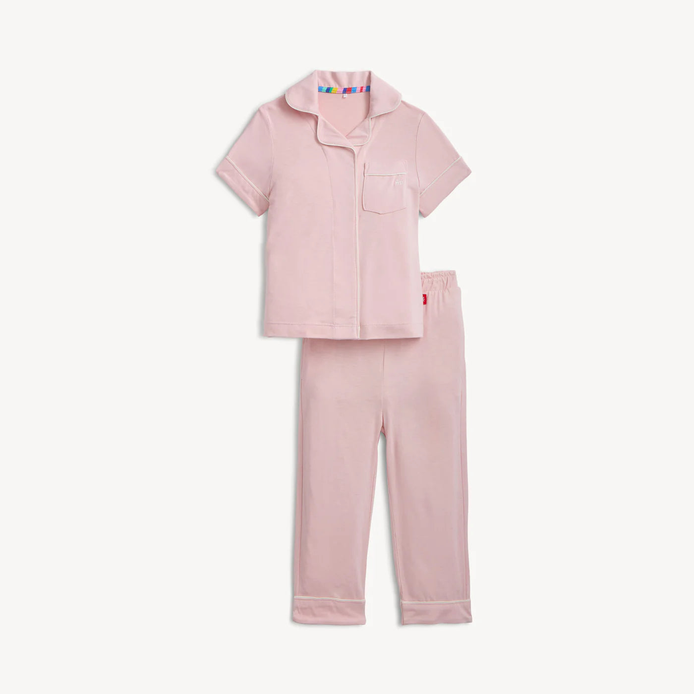 Magnetic Me Blush Pink Magnetic Classic With A Twist PJ Set - Persnickety Shop