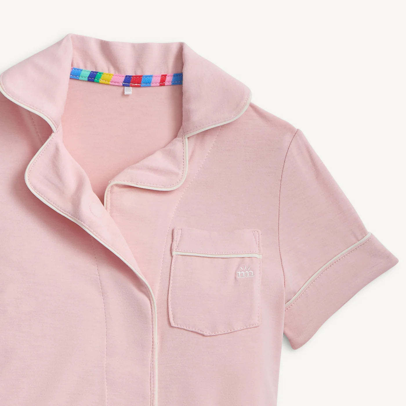 Magnetic Me Blush Pink Magnetic Classic With A Twist PJ Set - Persnickety Shop