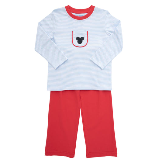 Itsy Bitsy Boys Mouse Pant Set