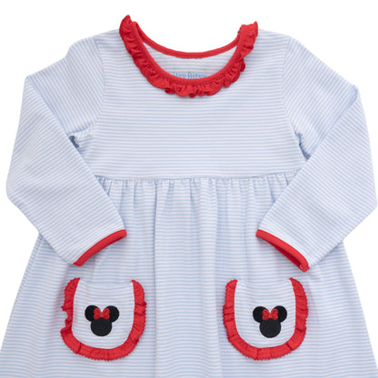 Itsy Bitsy Girls Mouse Ruffle Dress