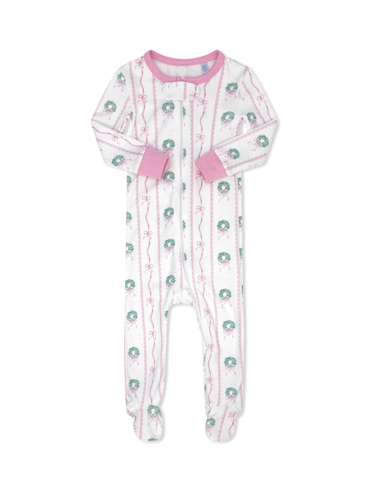 LULLABY SET Once Upon A Time Footie Boxwoods and Bows