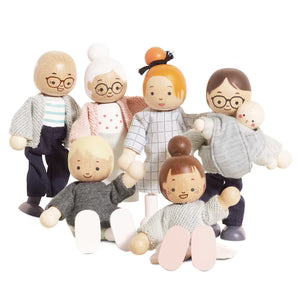LE TOY VAN Wooden Dolls House Family - Persnickety Shop