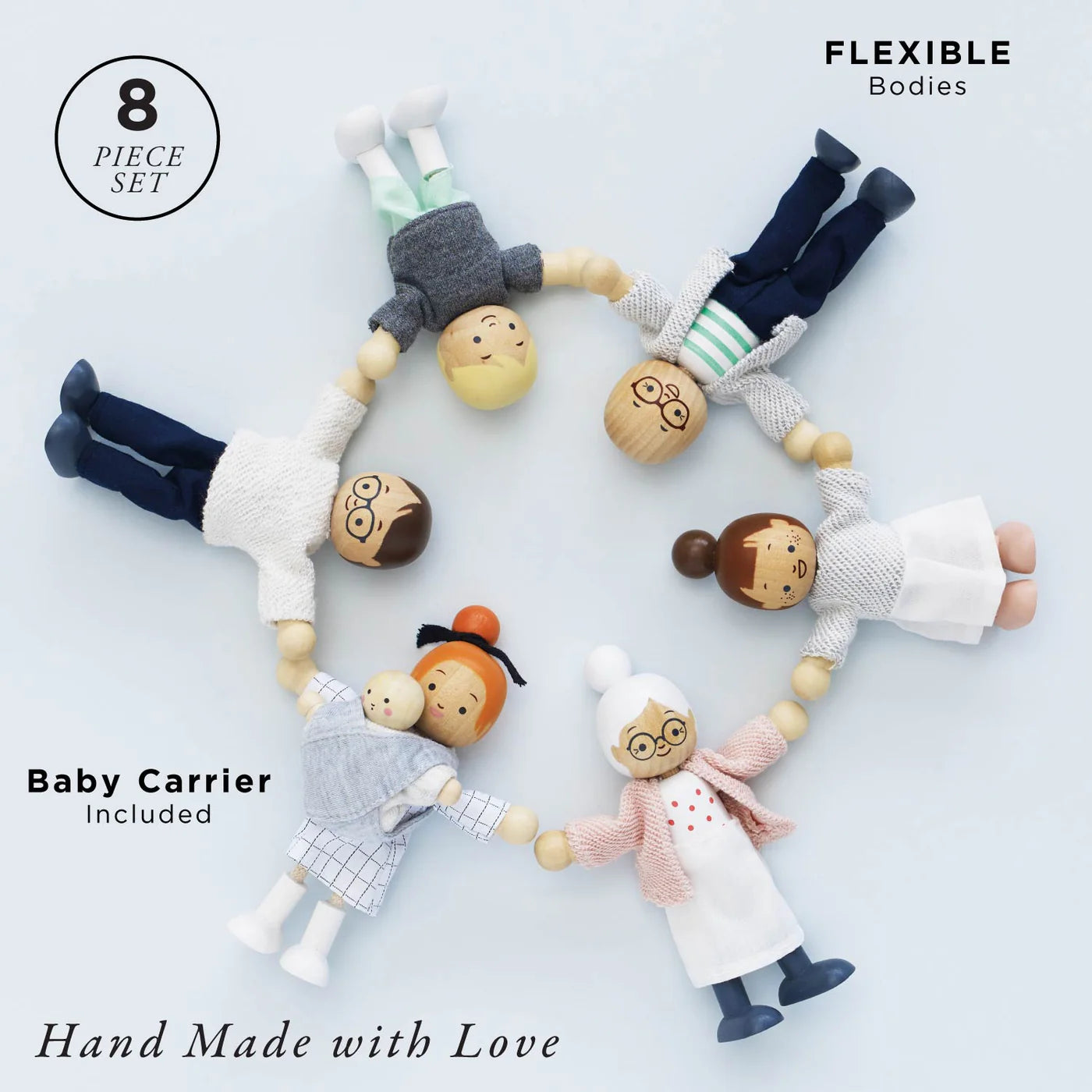 LE TOY VAN Wooden Dolls House Family - Persnickety Shop