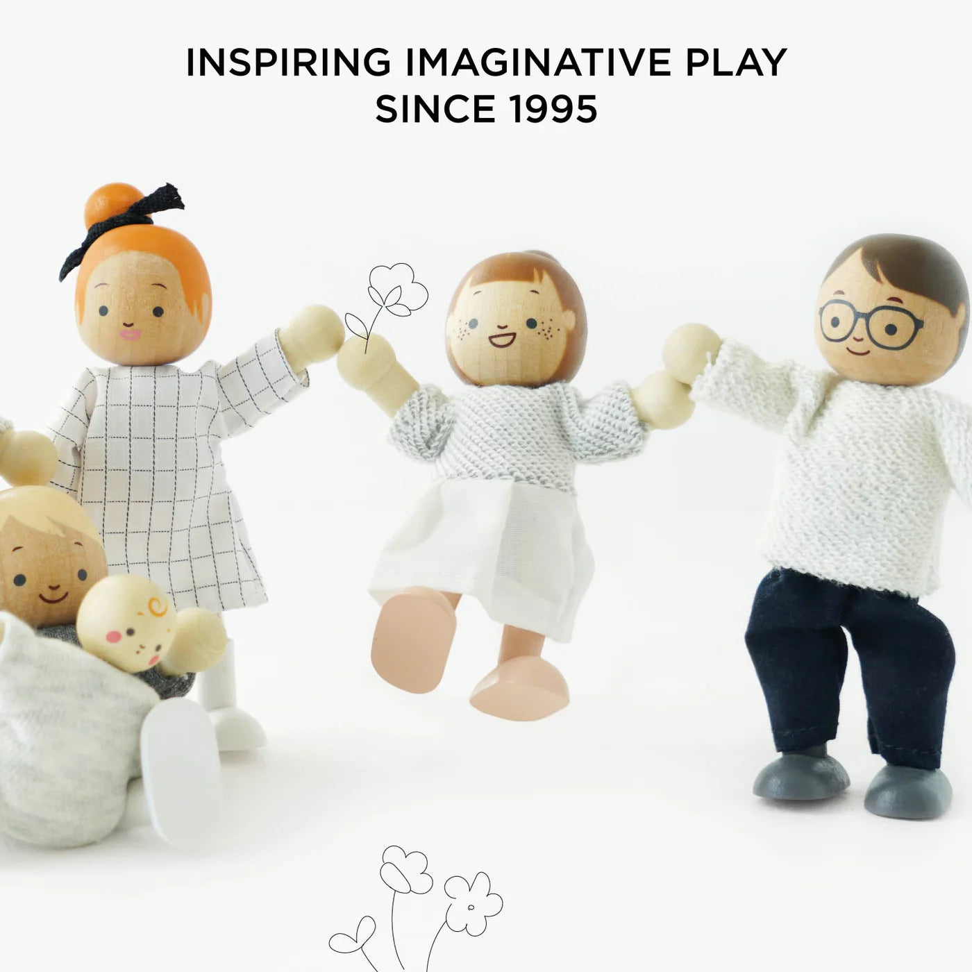 LE TOY VAN Wooden Dolls House Family - Persnickety Shop