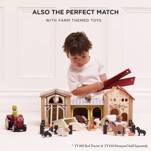 LE TOY VAN Farmyard Stacking Animals & Bag - Persnickety Shop