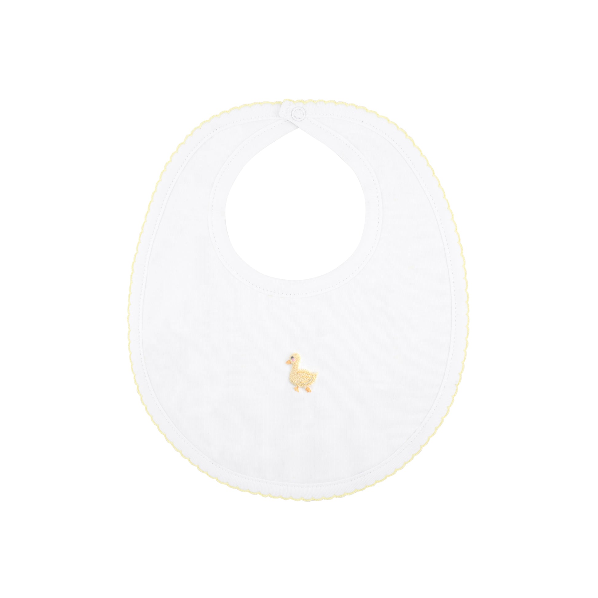 Lyda Baby Embroidered Bath Time Bib - Persnickety Shop