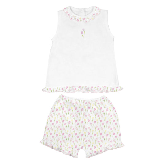LYDA BABY Tulip Fields Short Set - Persnickety Shop