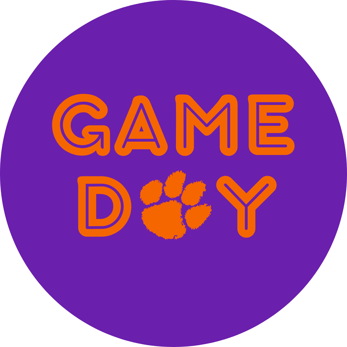 Carolina and Clemson Gameday Buttons - Persnickety Shop