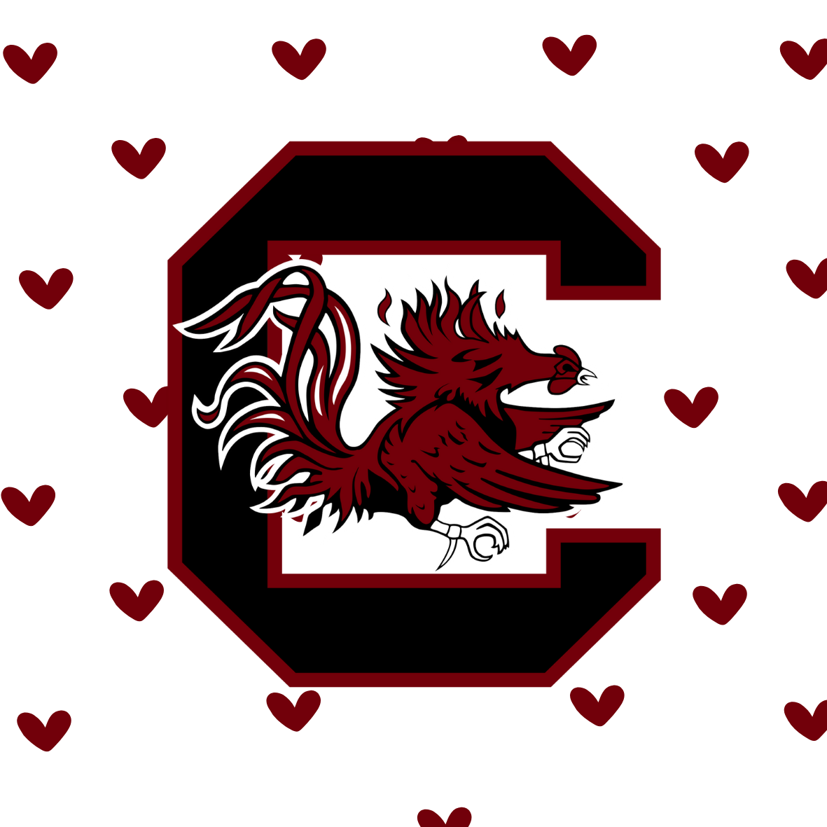 Carolina and Clemson Gameday Buttons - Persnickety Shop