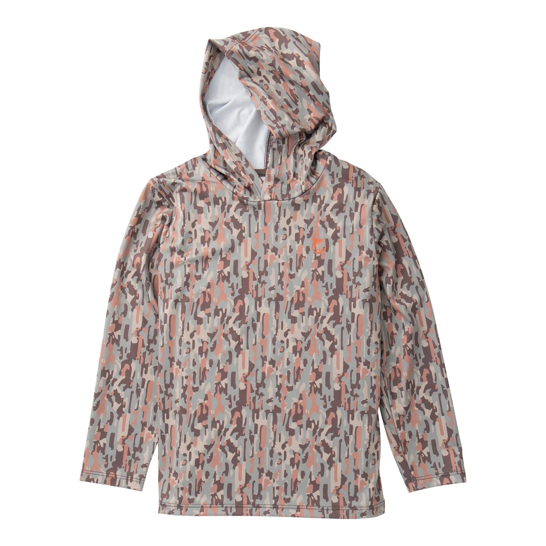 PRODOH Boys' Pro Performance Hoodie T-shirt in  Neutral Stay in the Lines Camo