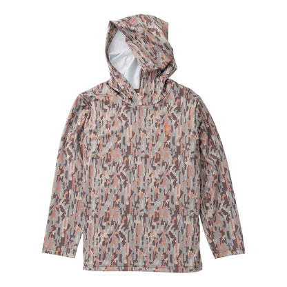 PRODOH Boys' Pro Performance Hoodie T-shirt in  Neutral Stay in the Lines Camo