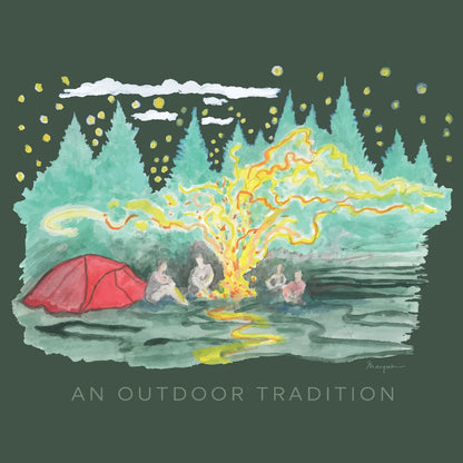 PRODOH Kid's Long Sleeve Pro Performance T-Shirt in Camping Green