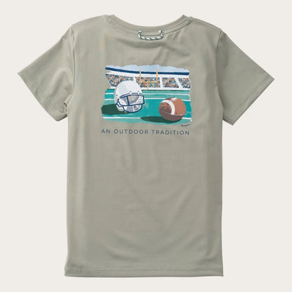 PRODOH Boys' Short Sleeve Pro Performance Polo in Dried Sage